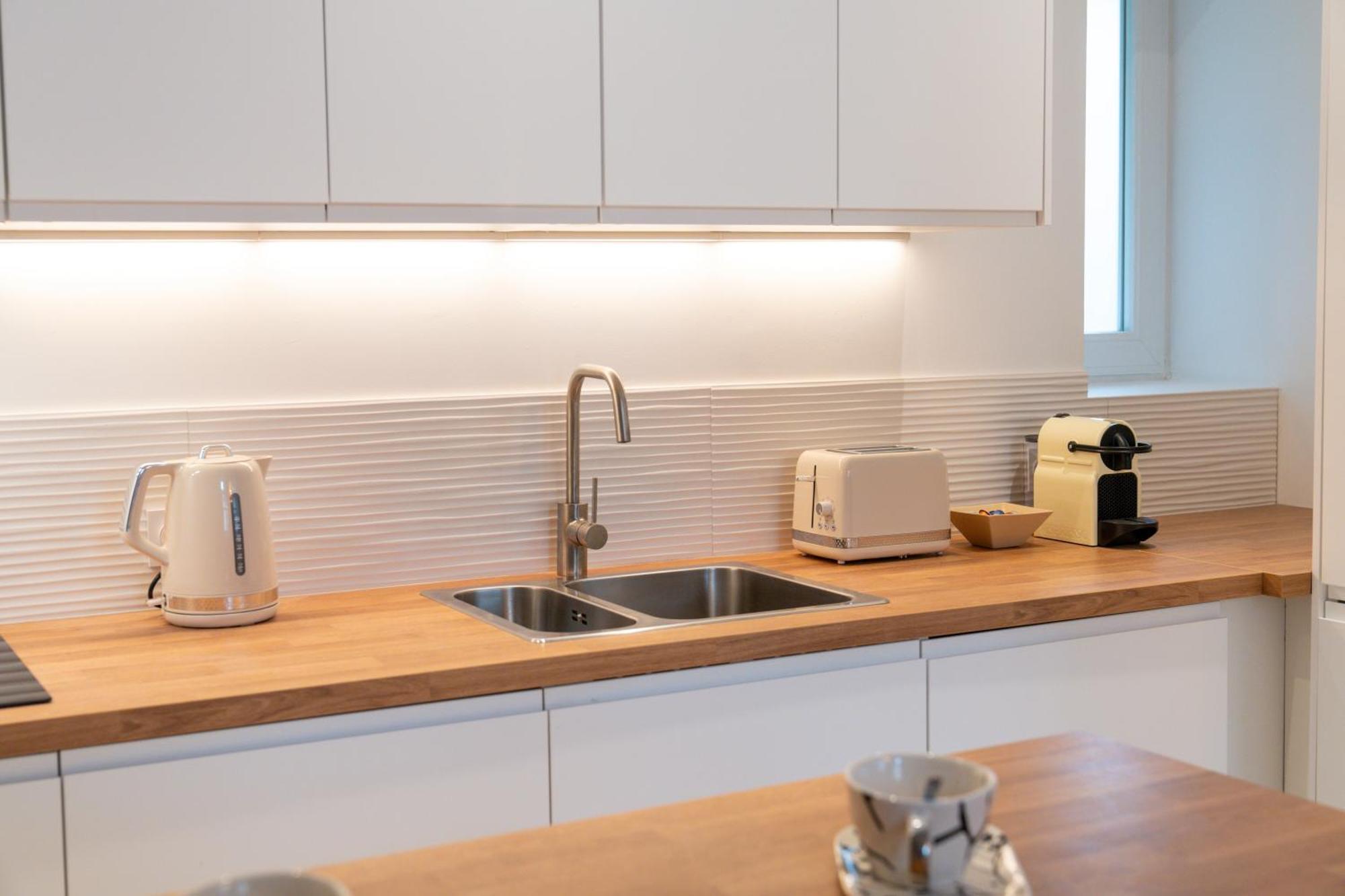 Velvet - Best Keys - Maison Duplex Elegante - Plein Centre Ville - Deco Minimaliste & Cosy - Literie Haut De Gamme - 2 Chambres Separees - Lit Queen Size & 1 Canape Convertible - Smart Tv - Wifi Fibre - Check-In Autonome Санс Екстер'єр фото